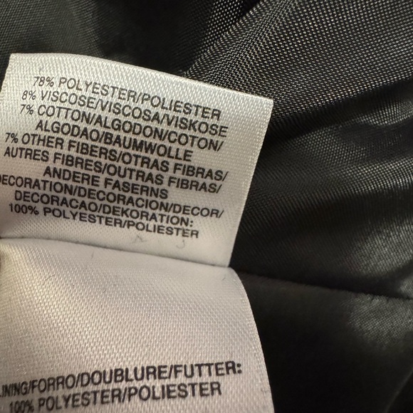 Kasper Black and Red Blazer Tailored Suit Jacket - Picture 8 of 11